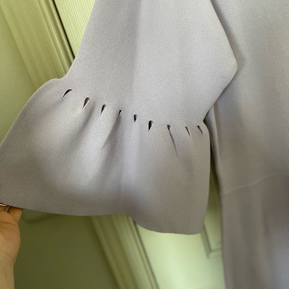 Eliza J Lavender Bell Sleeve Dress - Picture 6 of 7